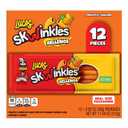 Lucas Skwinkles Pineapple - Tamarind Filled Flavored Sweet & Sour Candy Strips, 0.92oz - 12 Pieces for Treats, Fruit, Parties, Piatas Great for Easter Baskets (EXP 12/26/26)