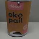 Diaper Dekor Mini Hands-Free Diaper Pail | Easiest to Use | Just Step  Drop  Done | Doesnt Absorb Odors | Most Economical Refill System | 70% Recycled Materials | EKO White