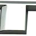 1x CT5 Metal Letter Emblem Nameplate Sport Compatible with CT5 Rear Trunk Decklid Letter Badge (Chrome) (Chrome)