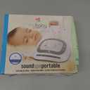 MyBaby SoundSpa White Noise Machine for Babies | 6 Soothing Lullabies for Newborns, Sound Therapy for Travel, Relaxing, Kids, Newborns, Baby Songs, Adjustable Volume, Auto-off Timer, By HoMedics (1 Count (Pack of 1)