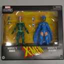 Marvel Legends Series Rogue and Destiny, X-Men Comics Collectible 6-Inch Action Figures 2-Pack (