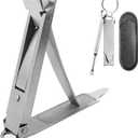 Mini Nail Clippers, Portable Ultra Thin Keychain Nail Clippers for Travel