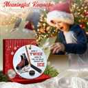 2 x Hockey Christmas Ornaments 2025 - Ice Hockey Gifts for Players, Coach, Fans, Ceramic Sports Ornament for Christmas Tree, Gift-Ready Keepsake for Hockey Enthusiasts, Family, Friends