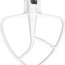 MEET JUICE K45B Metal Beater with Non-Stick Coating, Compatible with KitchenAid 4.5-5 Quart Tilt-Head Stand Mixer