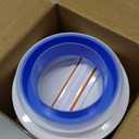 3'' 4'' Backdraft Damper Duct Draft Stopper Draft Blocker, One Way Airflow Ducting Insert for Ducting in PVC or Flexible Hose, Bathrooms Fans and Shutter Fan Vent