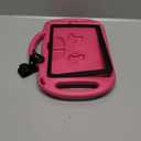 AVAWO Kids Case for Samsung Galaxy Tab A11+ Plus/A9+ Plus 11 Inch Case, with Strap, Shockproof Lightweight Handle Stand 2025/2023 Model with Lanyard, Rose