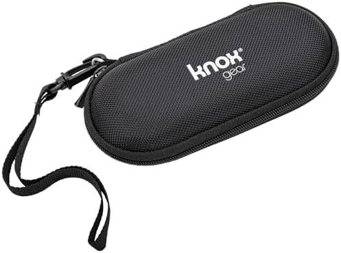 Knox Gear Recorder Case - Small Hard Case with Zipper & Inner Storage Pouch - Fits Sony UX560 and Most Digital Voice Recorders - Travel Audio Carrying Case for Playback Pocket Recorder & Electronics