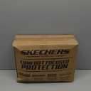 Skechers Men's Memory Foam Seat Covers, Air Cool Mesh Thick Car Seat Covers, Car Seat Covers Front Seats Airbag Compatible, Universal Automotive Comfort for Most Cars, Vans, Trucks, SUV,Black