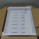 Expandable Cabinet Organizer - Quiet Sliding Pull Out Shelves 12.6"-20.5" for Kitchen (White)