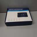 Cordless Heating Pad for Back Pain Relief, Heated Back Belt Abdomen Warmer Lumbar Support, Lumbar Massaager with Heat (Gray)