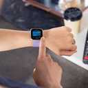 Fitbit Versa Special Edition Smart Watch, Lavender Woven, One Size (S & L Bands Included)
