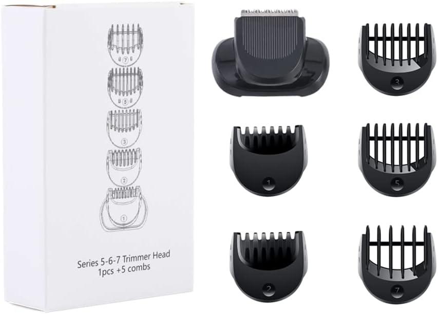 Beard Trimmer Attachment for Braun Series 5, 6 and 7 Electric Razors, Compatible with Electric Shavers 5018s, 5020s, 6075cc, 7071cc, 7075cc, 7085cc, 7020s, 5050cs, 6020s, 6072cc, 7027cs