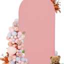 7.2FT Arch Covers, Light Pink Arch Backdrop Cover, Cover Only