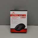 Redragon M725 Honeycomb Shell Gaming Mouse Wireless, Ultra Lightweight 49g, 8000 DPI Tri-Mode BT5.1/2.4GHz/Type-C Wired Gamer Mouse with 2 Side Buttons, Macro Programmable for PC/Mac/Laptop, Black