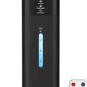 Humidifiers Large Room Bedroom with 7 Colors Light, 2.1Gal(8L) 3 Speed Quiet Ultrasonic Cool Mist Humidifier with 360 Nozzle, Humidity Setting, Timer, Aroma Box for Home Plant Baby Yoga Sleep (Black)