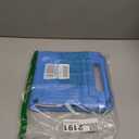 Fire HD 10 & Fire HD 10 Plus Tablet Case for Kids (13th/11th Generation, 2023/2021 Release), DJ&RPPQ Lightweight Shockproof Case Built-in Screen Protector with Handle Stand, Not fit iPad Samsung- Blue