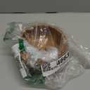 VANIYA CRAFTS Handmade Acacia Wood Yarn Bowl  Large Knitting & Crochet Holder for Tangle-Free Crafting  6.5 x 3 (Natural Finish)  Gift for Knitters & Crocheters