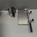 Meat Cutter Machine, Manual Frozen Meat Slicer Stainless Steel, Lamb Roll Beef Mutton Slicing Machine, Home Cooking for Hot Pot, BBQ (Small)