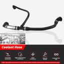 17128616914 Cooling System Coolant Hose 2010-2023 For BMW 1 2 3 4 Series 120I 125i M 220i M 220i 225i 225i M 320i M 320i 330i xDrive M 420I 430i xDrive Replacnt # 0011030220 824577201 2421344 58787