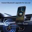 Bluetooth 5.4 Transmitter Receiver - 2-in-1 Bluetooth Wireless Audio Transmitter for Headphones or BT Devices - 3.5mm Audio Jack Adapter for TV, Airplane, Car, PC, Gym Equipment, Switch
