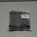 RUNNING GIRL Sports Bras for Women, Medium-High Impact Running Strappy Sports Bra with Removable Pads (Small, Black)