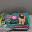 Depend Fresh Protection Adult Diapers, Incontinence Underwear for Women, Disposable, Maximum, Medium, Blush, 30 Count 