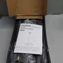 Perlegear Rolling TV Stand, Mobile TV Stand on Wheels for 13-50 inch TVs with Height Adjustment & 30 Tilt, Portable TV Cart with Wheels Holds 44lbs, Max VESA 200x200mm for Living Room, Bedroom