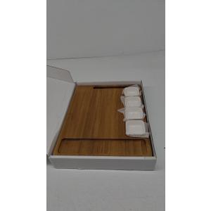 Premium Large Cheese Boards Acacia Nice Charcuterie Boards Gift Set Handcrafted Cheese Tray Set Unique Housewarming Gifts, Wedding Gifts for Couple, Bridal Shower Gifts (Retangular-No Slate)