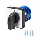 Changeover Switch LW28-32 3 Positions 8 Terminals Universal Rotary Cam Selector Latching Switches 690V 32A