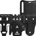 QLS Quick Locking System Kit Included QLS Fork and Receiver Plate with Mid-Ride UBL Universal Belt Loop for Duty Belt Holster
