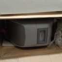 Giraffe Tools 130FT Heavy Duty Ground Retractable Hose Reel, 1/2 Inch Automatic Rewind Garden Hose Reel for Lawn & Yard, Swivel Base for Concrete/Patio, Durable Ground Mount Helper