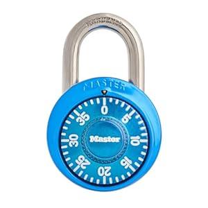Master Lock 1530T Locker Lock Combination Padlock, 2 Count (Pack of 1)
