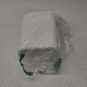 MOUYAT 8 Pack White Plastic Storage Bins, Stackable Plastic Storage Baskets Boxes, Cupboard Organiser Storage Boxes for Shelves Drawers Pantry Closet Bathroom, 9.8 x 6.8 x 5.9 Inch