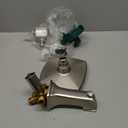 Moen Conway Spot Resist Brushed Nickel Bathroom Shower Trim Kit with Square Showerhead, Handle, Tub Spout, and Posi-Temp Valve Included, 82922SRN