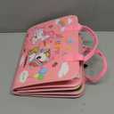 Exorany Busy Board Montessori Toys for Toddler Girl Birthday Gifts, Busy Book Sensory Learning Toys for Toddlers, Toddler Girl Airplane Car Travel Toy Educational Activities