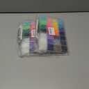 2 x 28000 Pcs/Box Nail Art Rhinestones,28 Colors 3mm Flat-Bottomed Round Nail Rhinestones Glitter Crystal Gem Rhinestone,DIY Decoration Accessories