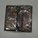 Immaturus Womens Wallet, Black Bookshelf Slim Thin RFID Blocking Credit Card Wallets, Long Bifold PU Leather Card Holder Organizer, Cute Cash Clutch Billfold with Zipper Coin Pocket Ladies Girls Gift