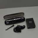 Aquasonic Black Series Ultra Whitening Toothbrush  ADA Accepted Electric Toothbrush- 8 Brush Heads & Travel Case  40,000 VPM Electric Motor & Wireless Charging - 4 Modes w Smart Timer (1 Count (Pack of 1))