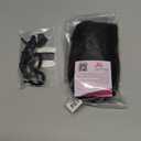 Synthetic Clip in Hair Extensions, 6 PCS 1 6 Inch Hair Extensions Clip Ins, Black Long Wavy Hairpieces(16inch, 6pcs, Black)