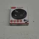GPX PC332B Portable CD Player with Anti-Skip Protection, FM Radio and Stereo Earbuds - Black
