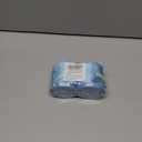 LaRibbons Christmas Wired Ribbon 2.5 inch Double Faced Blue Snowflakes and Striped Christmas Ribbon for Tree Garland, Wreath Bow, Xmas Crafts Decorations, 2 Rolls 10 Yards Total