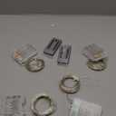 4 Pack 100 LED Fairy Lights Battery Operated with Remote, 33FT Waterproof Twinkle Lights with Timer & 8 Modes, Fairy String Light Outdoor Indoor for Bedroom Classroom DIY Christmas Decor (Warm White)