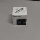 Rotating Pomodoro Timer 5, 25, 10 50 Minutes Preset, Desk Productivity Flip Timer, ADHD Tool Cube Countdown Stopwatch, Vibration/High/Low Volume/Custom Modes, for Work, Study, Back to School, Kitchen (Black)