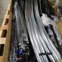 8FT 10FT 12FT 14FT 16FT Trampoline Outdoor, Trampolines for Kids & Adults, Pumpkin Trampolines with Safety Net, Ladder, Coating Metal Frame, ASTM Approved Large Backyard Trampoline for Kids (Black(with Sprinkler+Hoop+Stakes))