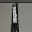 Black Tension Curtain Rod 28 to 48 Inch Spring Rod No Drilling Adjustable Shower Curtain Rod for Windows, Bathrooms, Closet, Kitchen