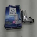 Brita Faucet Mount Water Filter System, Chrome, No-Wait Filtration, Easy Install, Multi-Use Tap Water Filter for Kitchens, Bathrooms & Small Spaces (1 ct)