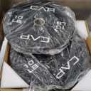 CAP Barbell 2-Inch Olympic Bumper Plate Weight Set with 6 Post Rack | 100-370 lbs | Multiple Options