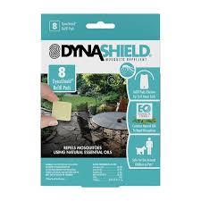 DynaShield Repellent Refill Pads - Official Refill Pads for DynaShield Mosquito Repellent - 8 Pack