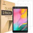 Mr.Shield [2-PACK] Designed For Samsung Galaxy Tab A 8.0 (2019) (SM-T290 Model only) [Tempered Glass] Screen Protector with Lifetime Replacement