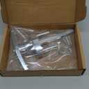 Garage Doors T Handle Lock with 2 Keys and 2 Set mounting Bolts Replacement for Garage Door Locking T Handle Fits 1-3/8" Through 2" Thick Doors(Random Keyed)